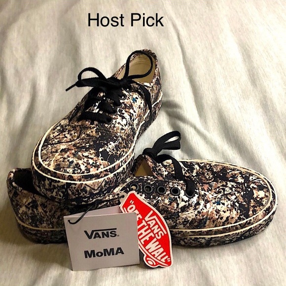 Vans Other - 🎉HP🎉 NWT Vans MoMA edition Camo Hunter size 7